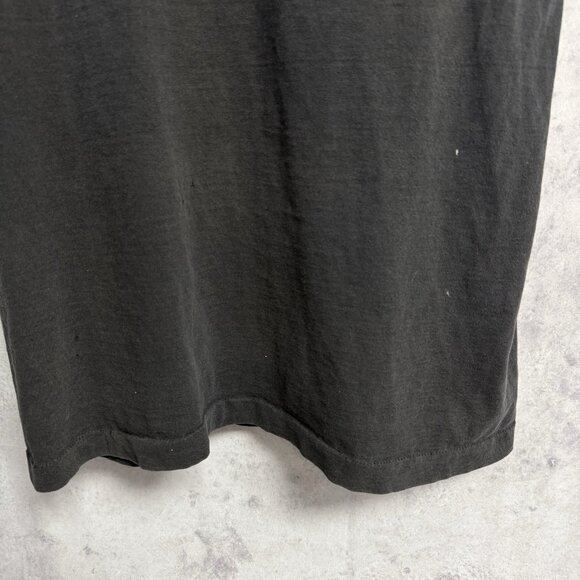 Vintage 90s Basic Editions Pocket T Shirt Mens Large 21x29 Faded Black - Picture 5 of 14